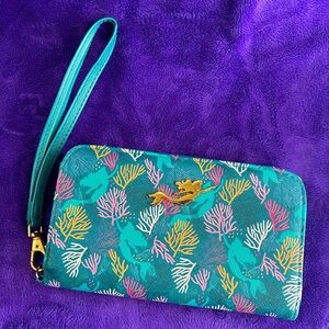 Disney’s The Little Mermaid Ariel Phone wallet case EUC